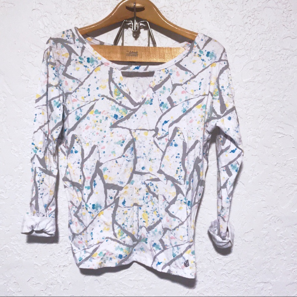 VOLCOM Paint Splatter Long Sleeve